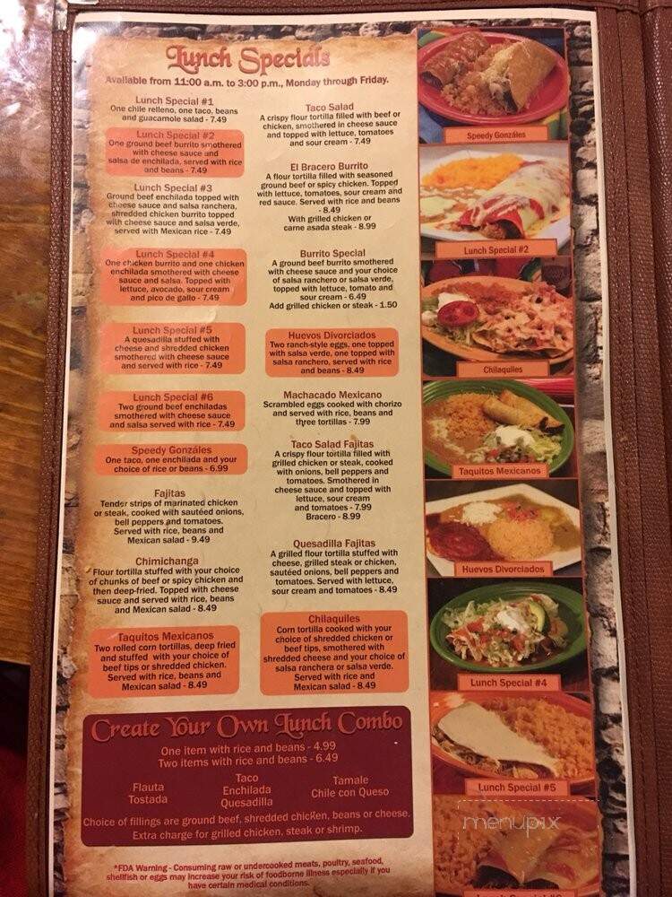 El - La Porte, IN menu_pic
