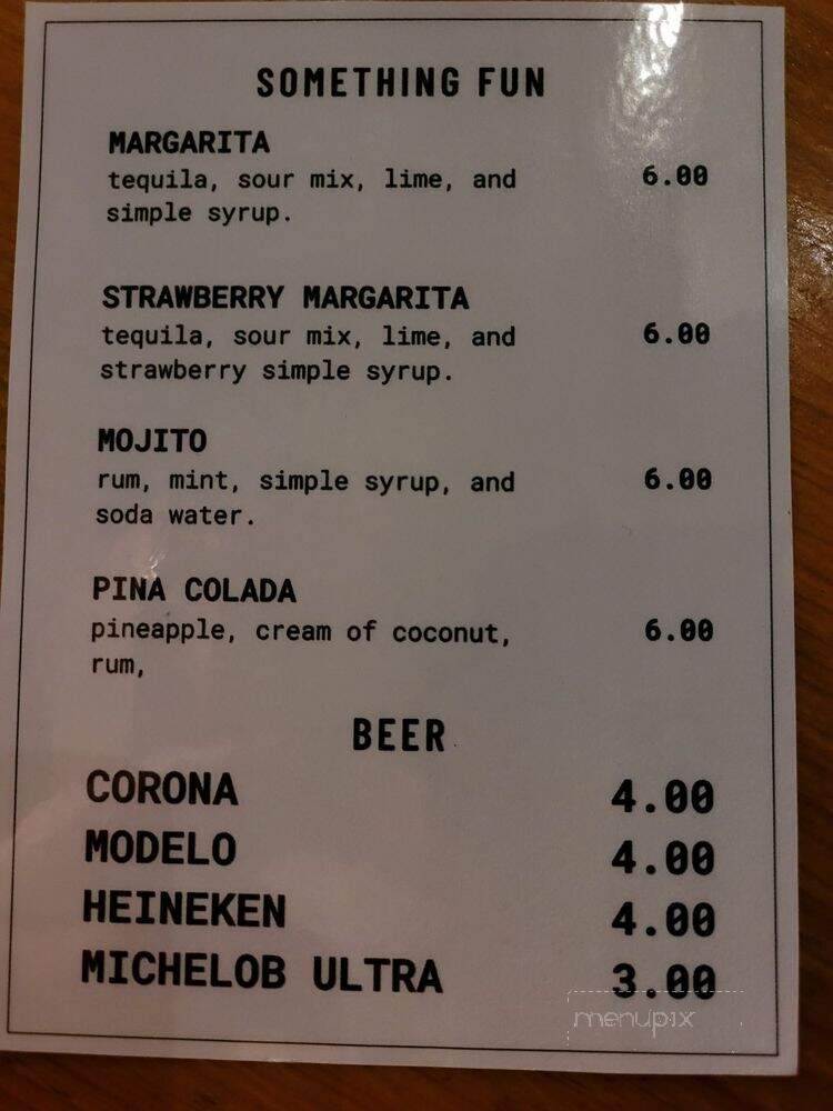 El Callao Latin Fusion - Charleston, SC menu_pic