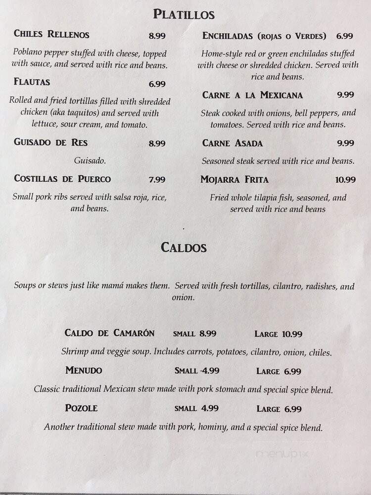 El Campesino Market & Restaurant - Rogers, AR menu_pic