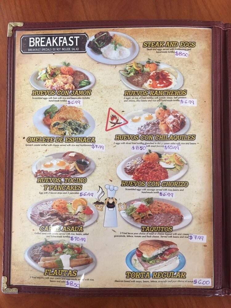 El Cabrito - Pomona, CA menu_pic