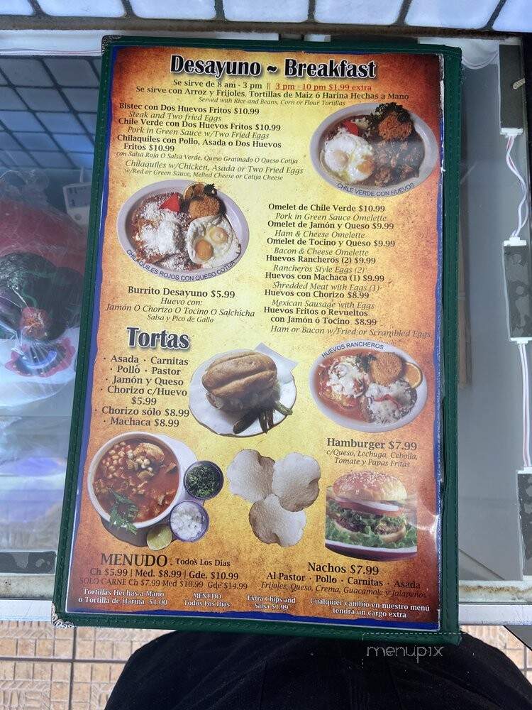 El Chapala Sea Food - Riverside, CA menu_pic