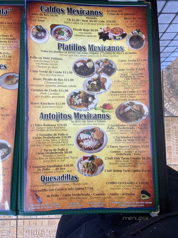 El Chapala Sea Food - Riverside, CA menu_pic