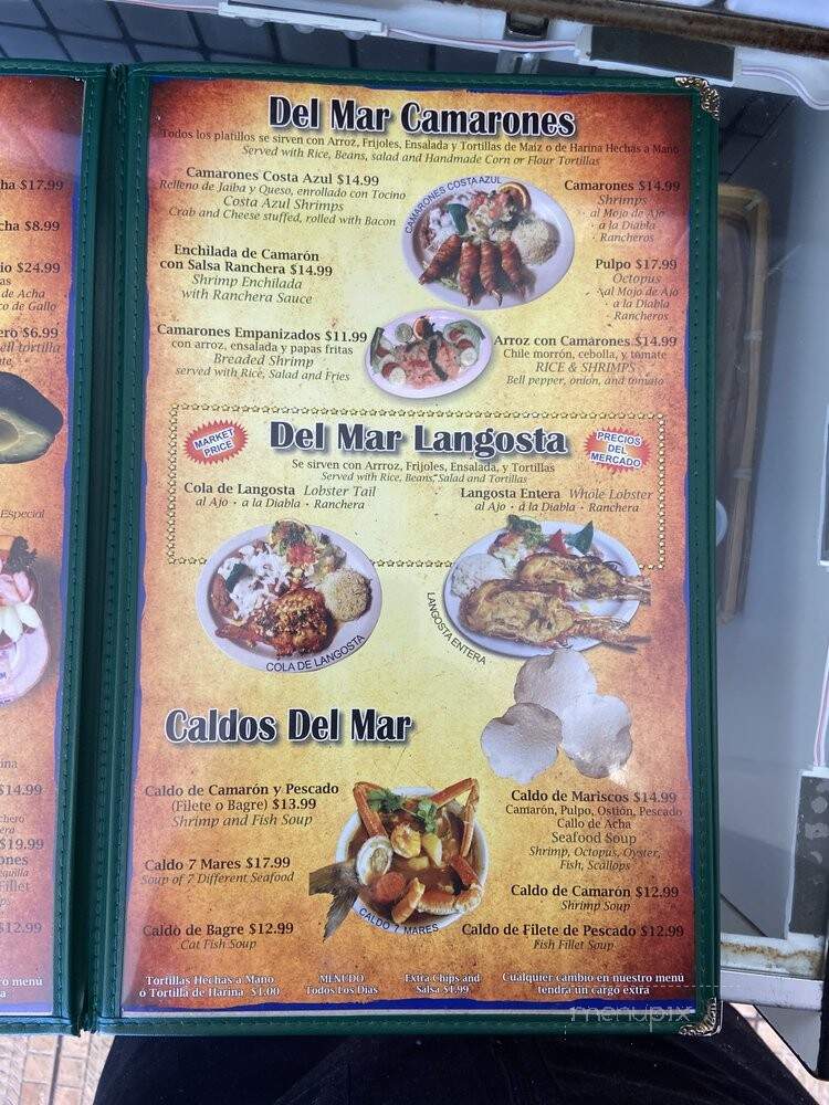 El Chapala Sea Food - Riverside, CA menu_pic