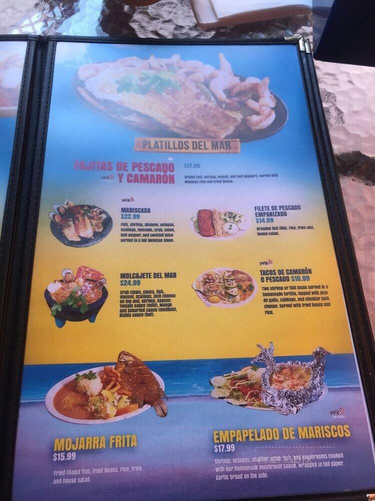 El Taco DE Mexico - Oxnard, CA menu_pic