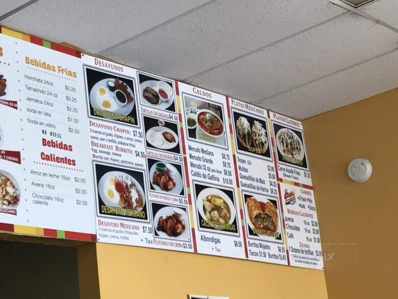 El Cielo - Compton, CA menu_pic