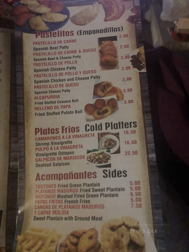 El Cocinero Hispanic Restaurant - Stroudsburg, PA menu_pic