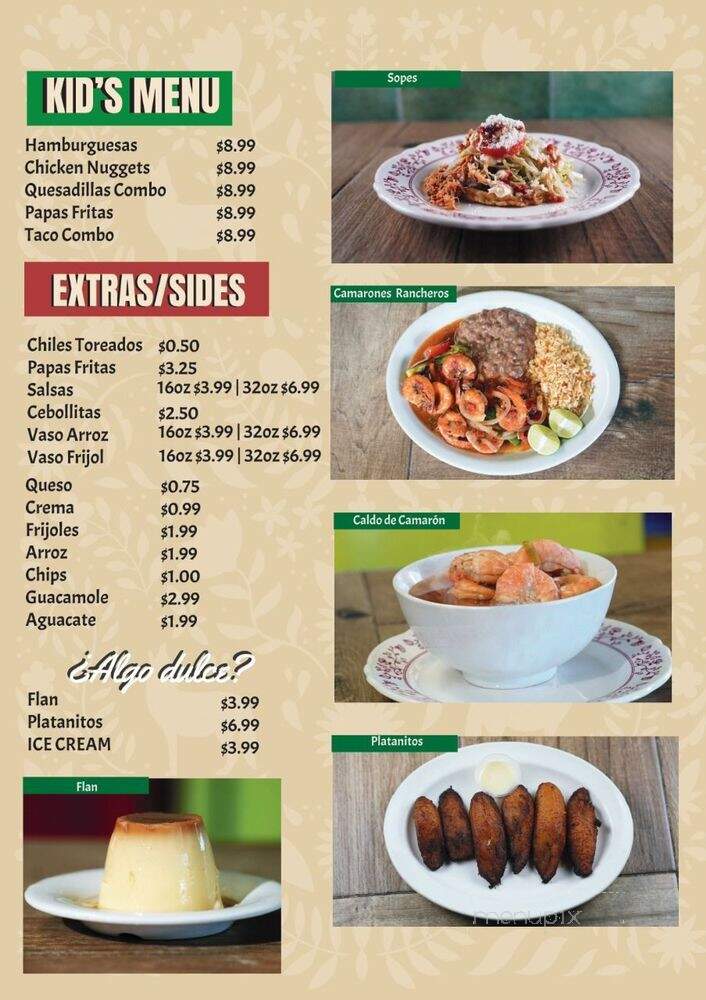 El Coyotito 2 Mexican & Seafood - Orange, CA menu_pic