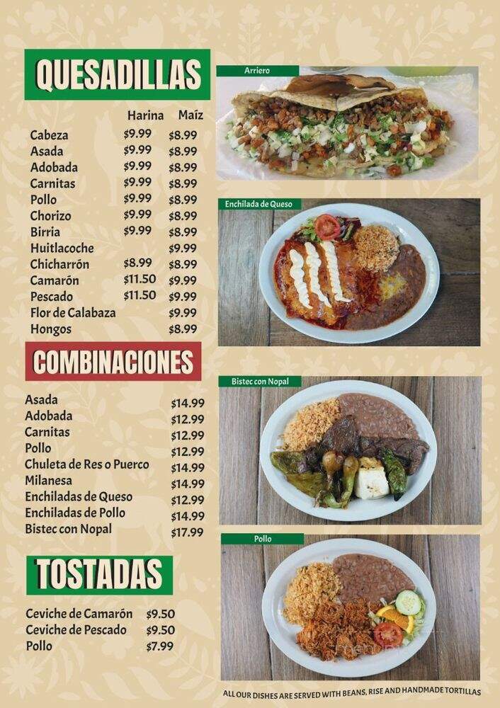 El Coyotito 2 Mexican & Seafood - Orange, CA menu_pic