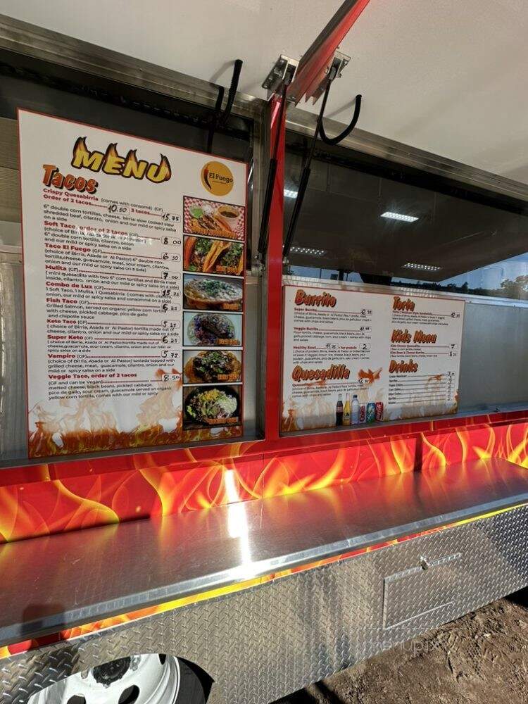 El Fuego - San francisco, CA menu_pic