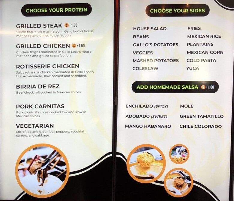 Taqueria El Gallo Loco - West Valley City, UT menu_pic