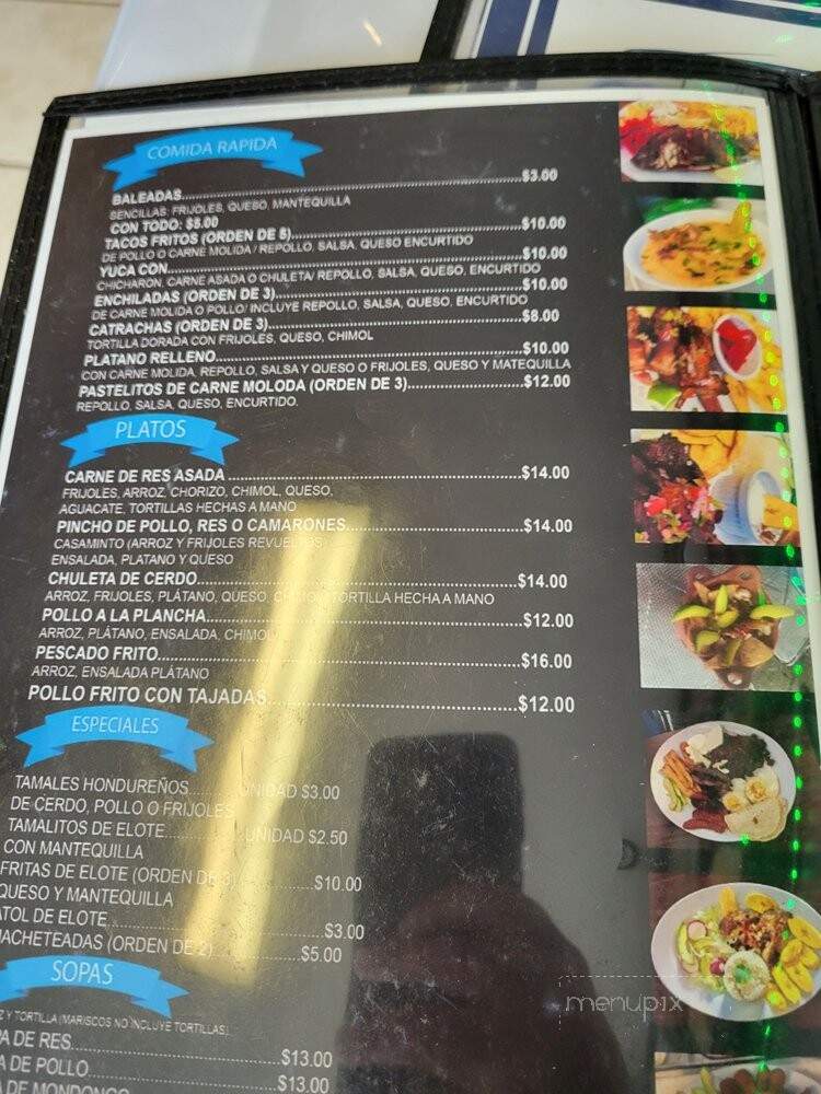 El Hondureno Restaurante - Atlantic City, NJ menu_pic