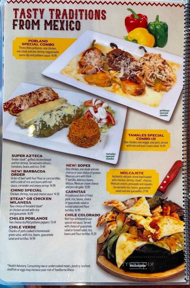 El Jinete Mexican Grill & Bar - Mount Pleasant, MI menu_pic
