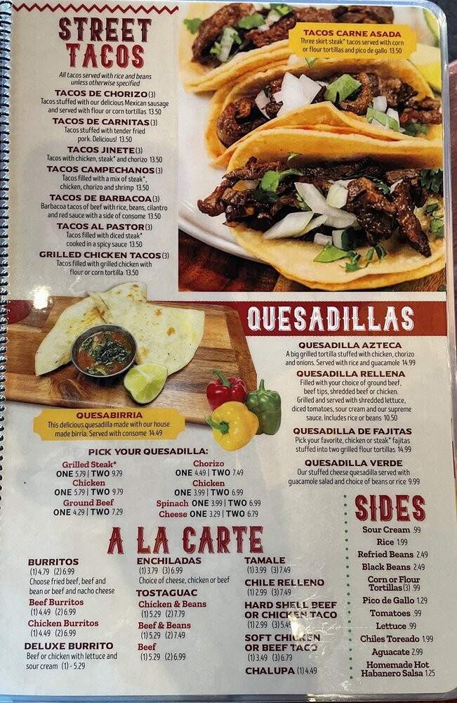 El Jinete Mexican Grill & Bar - Mount Pleasant, MI menu_pic