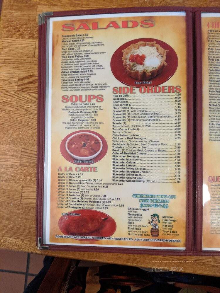 El Maguey - Saint Louis, MO menu_pic