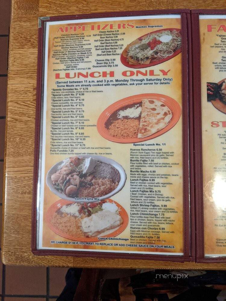 El Maguey - Saint Louis, MO menu_pic