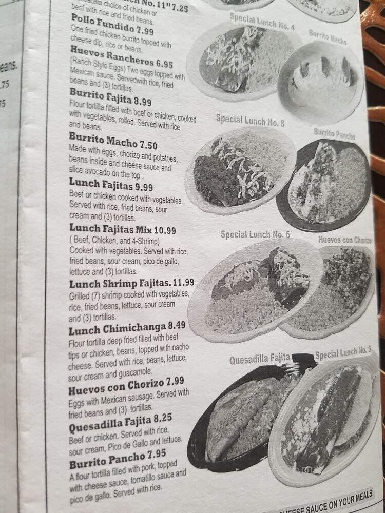 El Maguey - Saint Peters, MO menu_pic