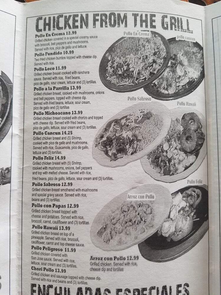 El Maguey - Saint Peters, MO menu_pic