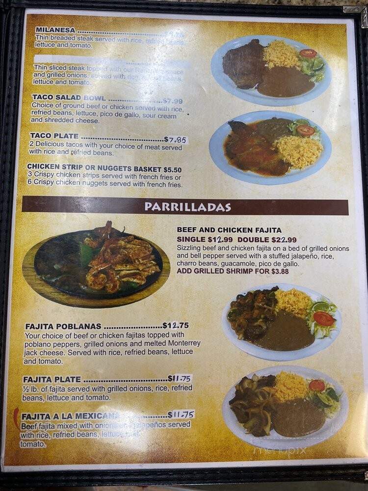 El Mana Taqueria - Houston, TX menu_pic