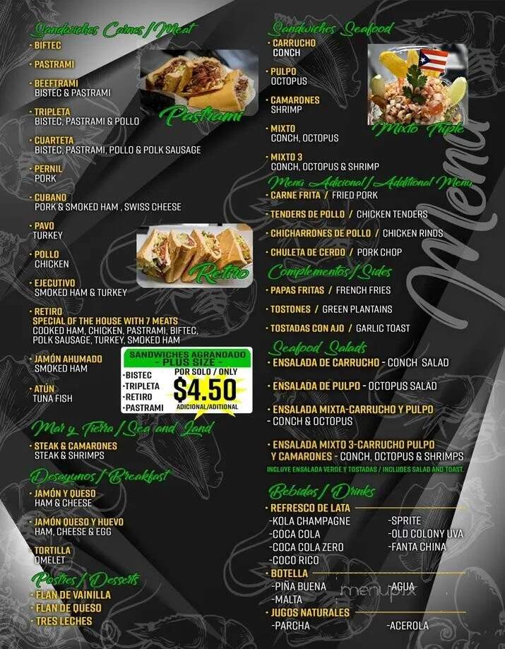 El Meson Y Mas - Haines City, FL menu_pic