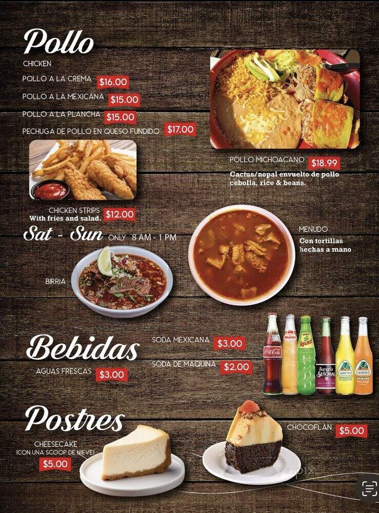 Sub Mex Cafe - Moore, OK menu_pic