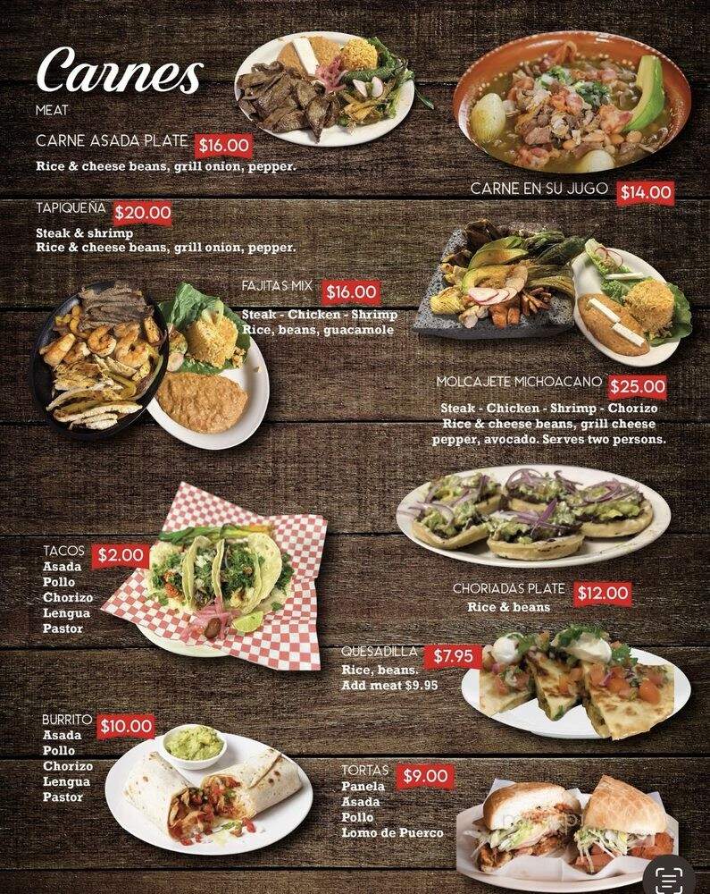 Sub Mex Cafe - Moore, OK menu_pic