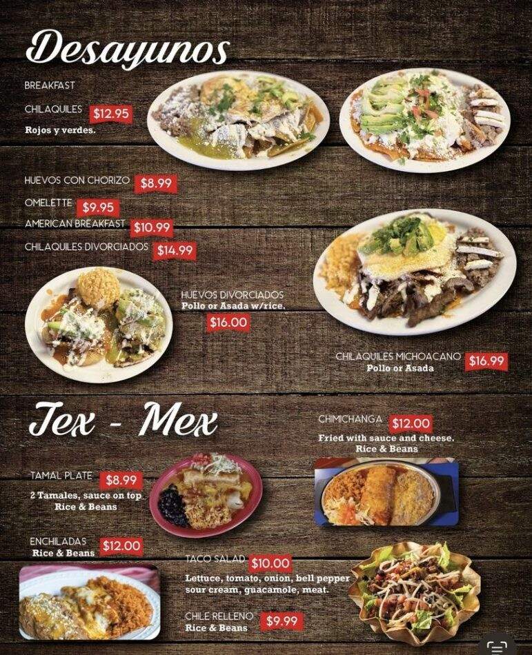Sub Mex Cafe - Moore, OK menu_pic