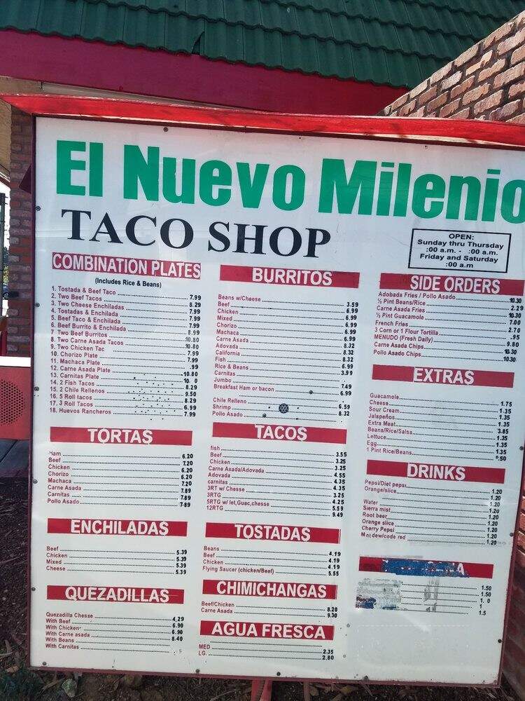 El Nueva Milenio Taco Shop - National City, CA