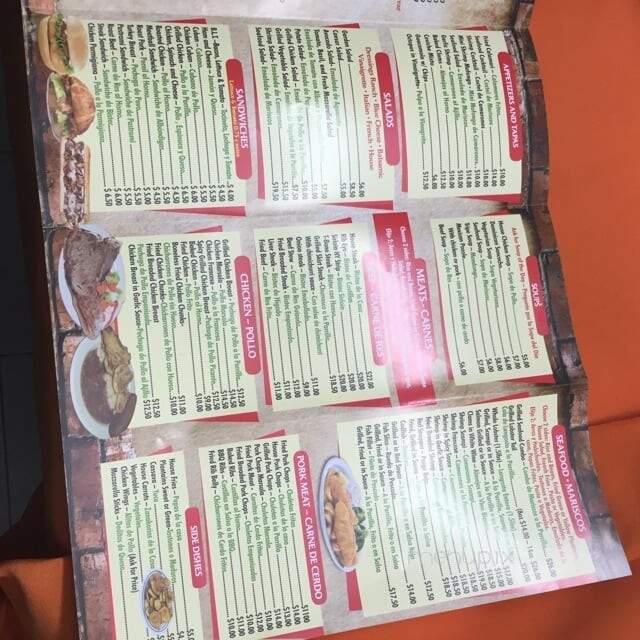 El Nuevo Yayo Restaurant - Brooklyn, NY menu_pic