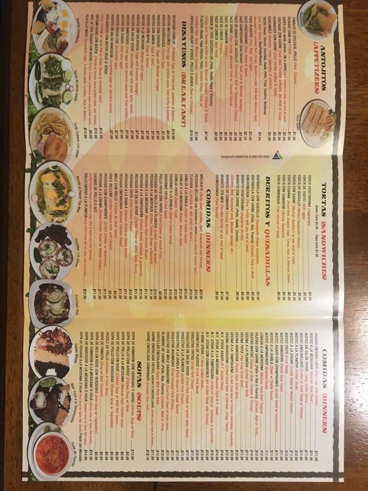 Oaxaqueno - New Brunswick, NJ menu_pic