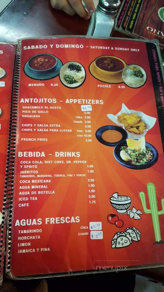 El Paisano Northwest Highway - Dallas, TX menu_pic