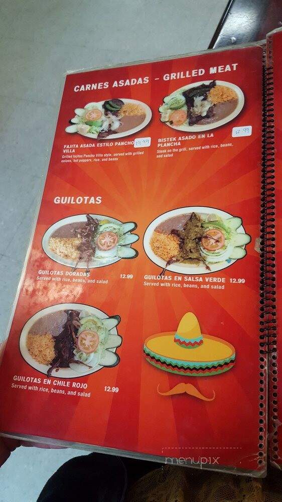 El Paisano Northwest Highway - Dallas, TX menu_pic