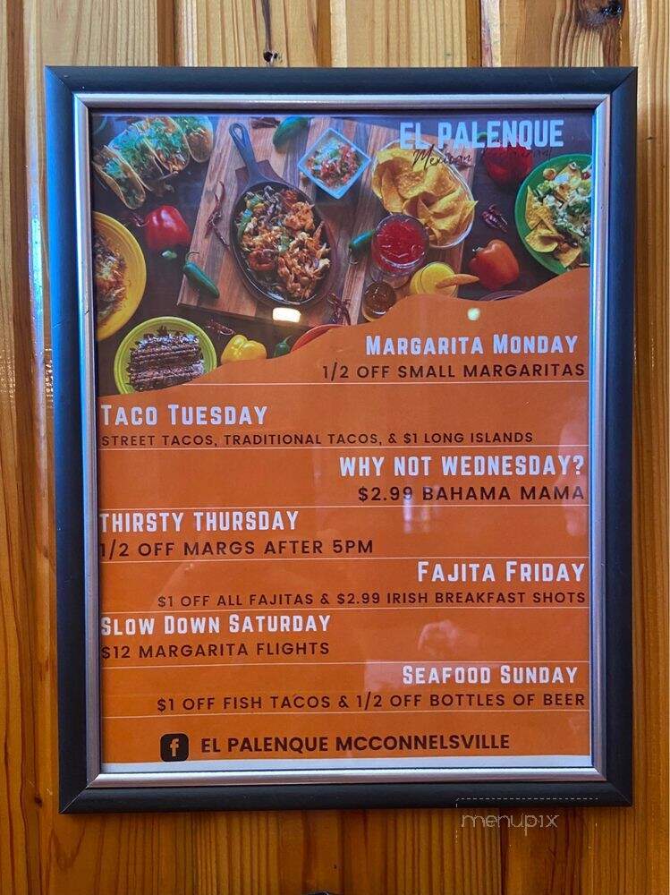 El Palenque Mexican Resturant - McConnelsville, OH