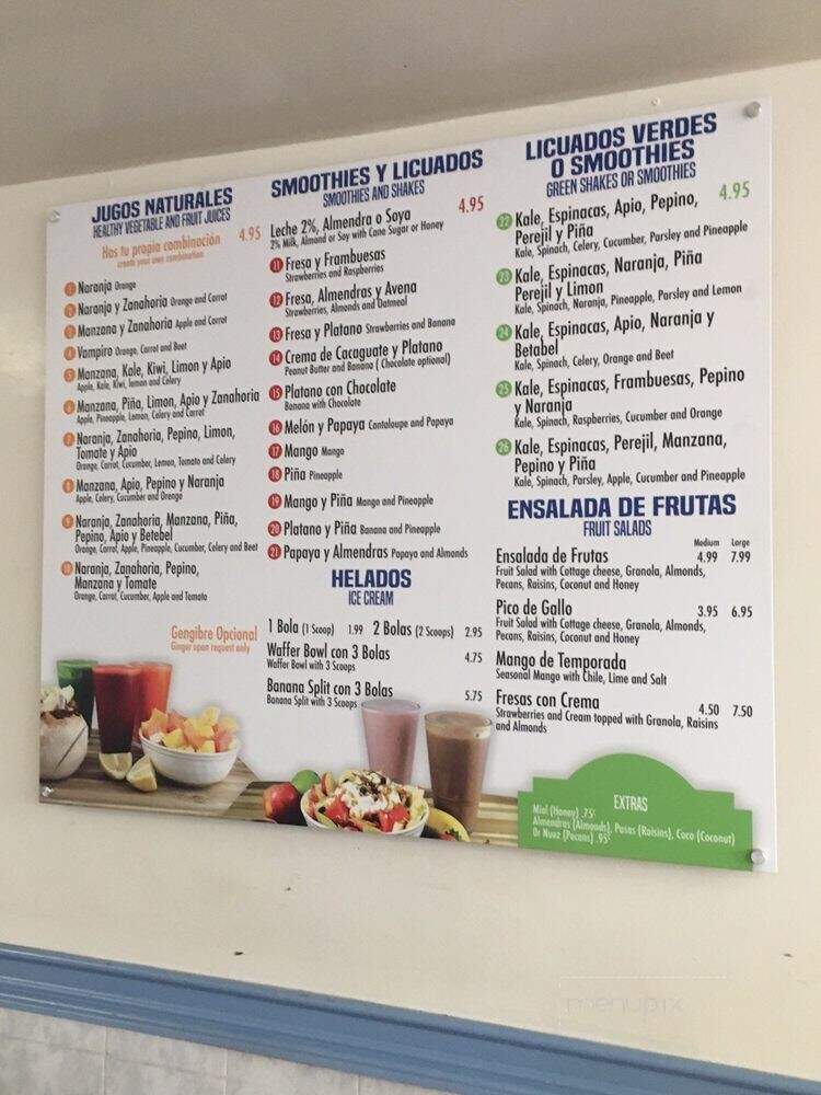 Mariscos El Paraiso - Los Angeles, CA menu_pic