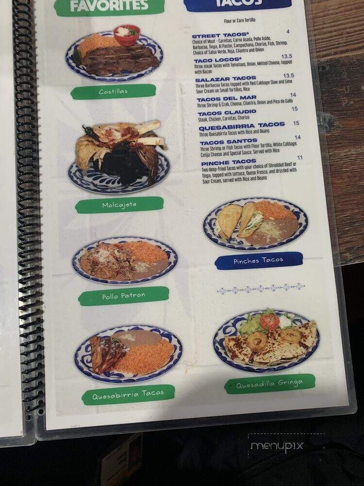 El Patron Dos - Junction City, KS menu_pic