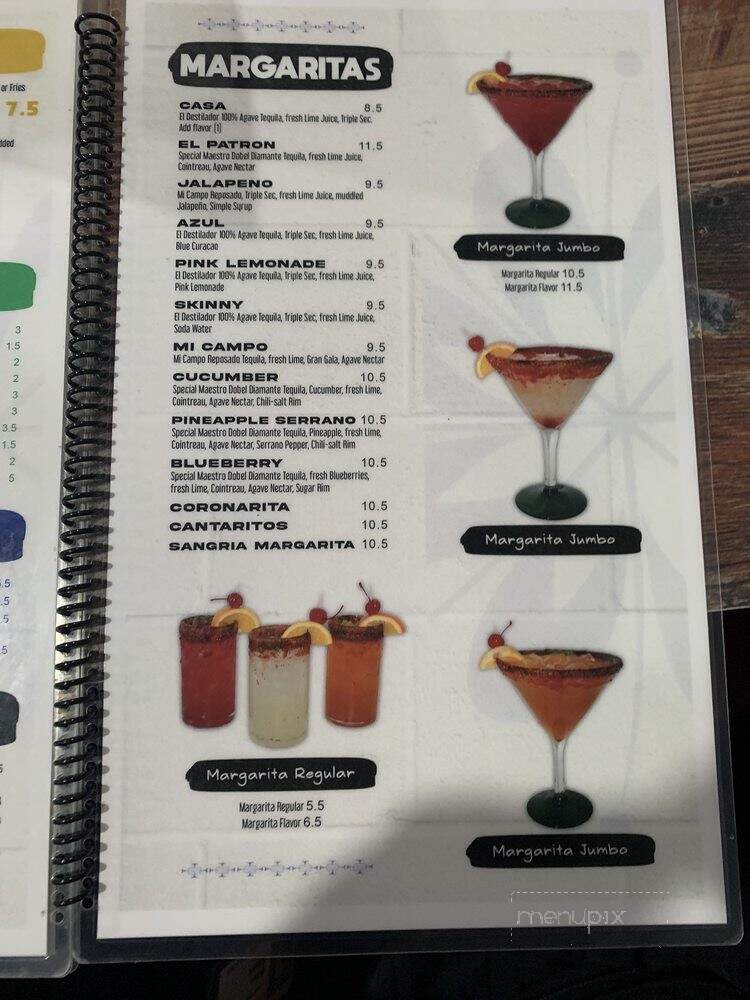El Patron Dos - Junction City, KS menu_pic