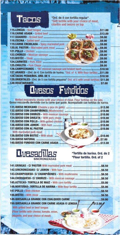 Pasalubong - Roselle, NJ menu_pic