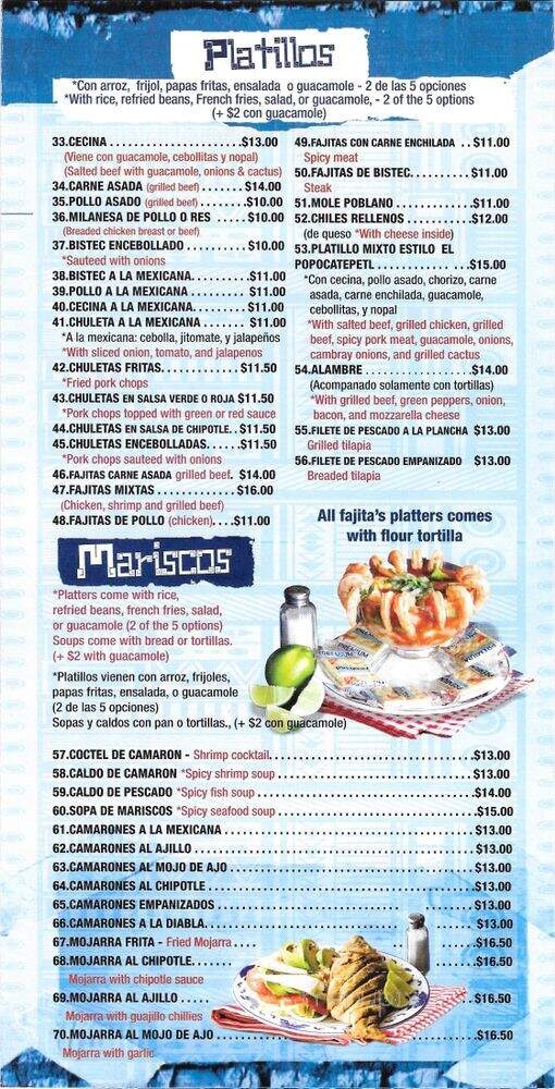 Pasalubong - Roselle, NJ menu_pic