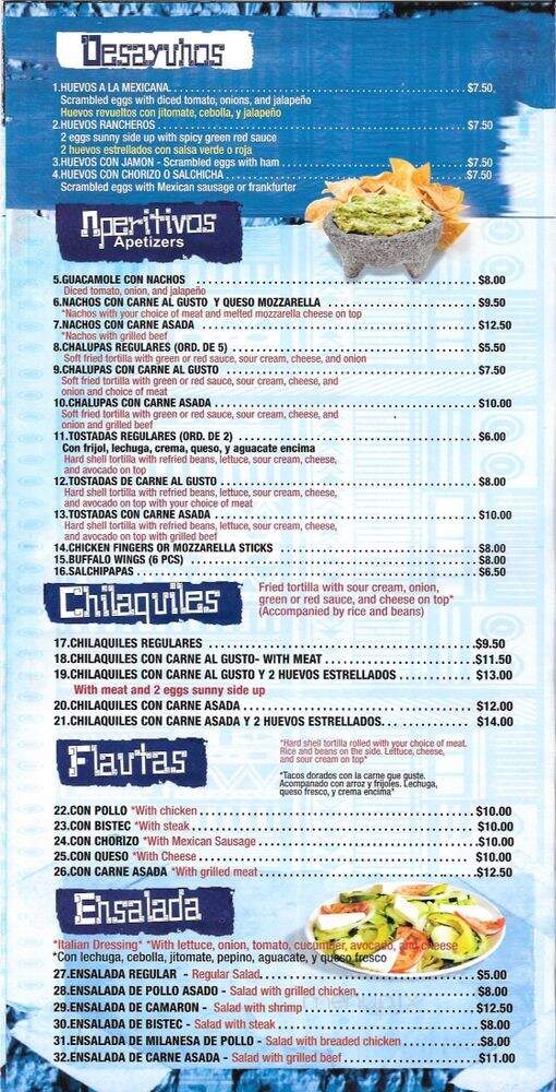 Pasalubong - Roselle, NJ menu_pic