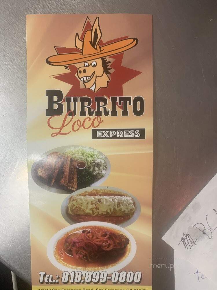 El Pescador Express - San Fernando, CA menu_pic