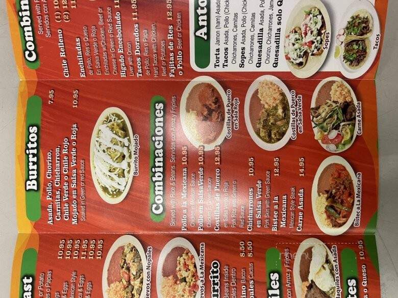 El Rancho - El Monte, CA menu_pic