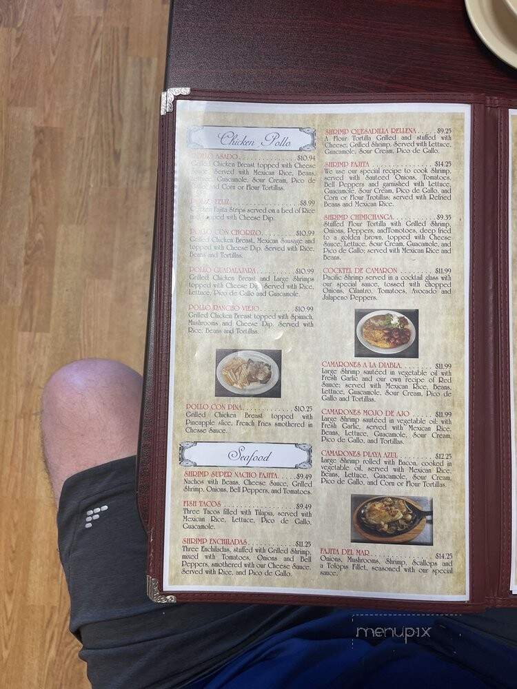 El Rancho Viejo - Council Grove, KS menu_pic