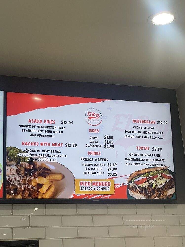 El Rey Express - Colton, CA menu_pic