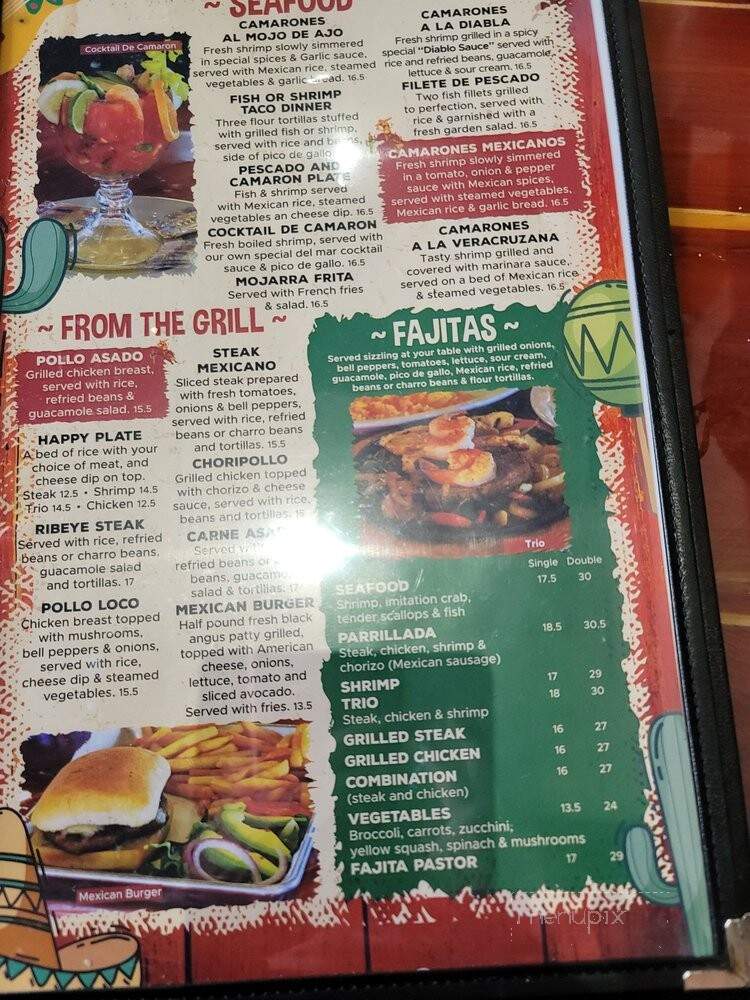 El Rodeo Bar & Restaurant - City of Orange, NJ menu_pic