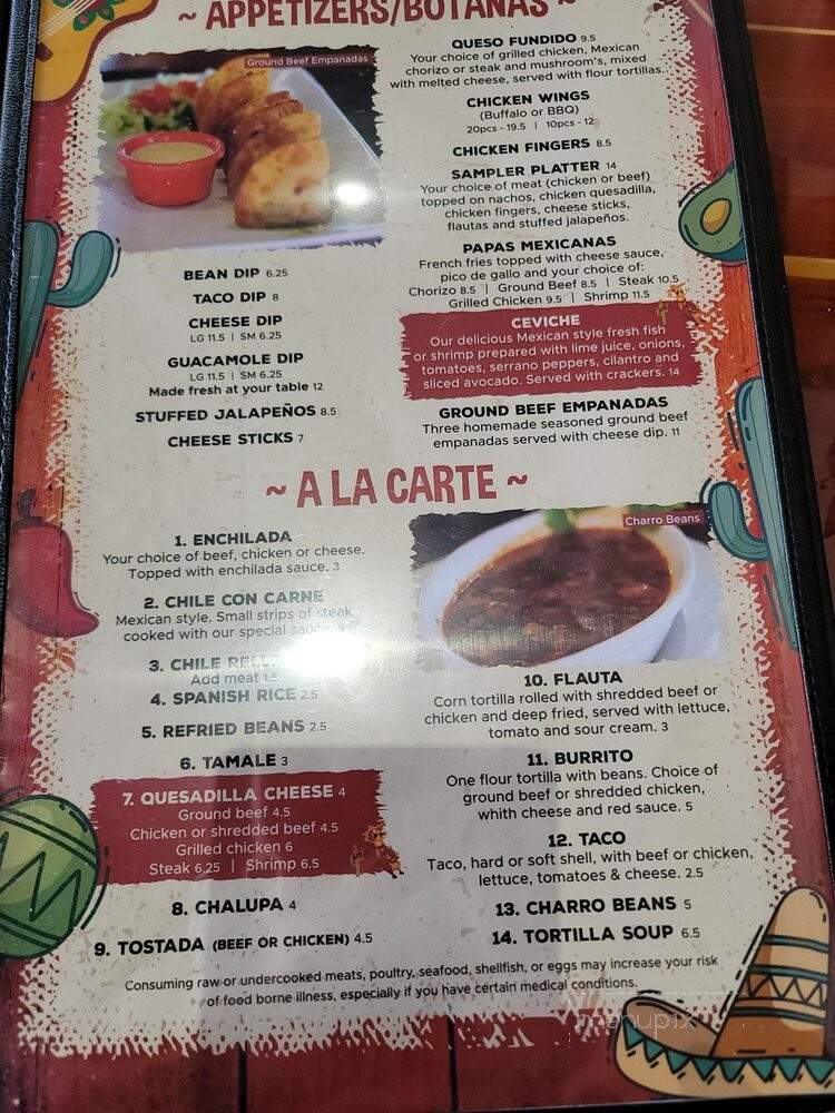 El Rodeo Bar & Restaurant - City of Orange, NJ menu_pic