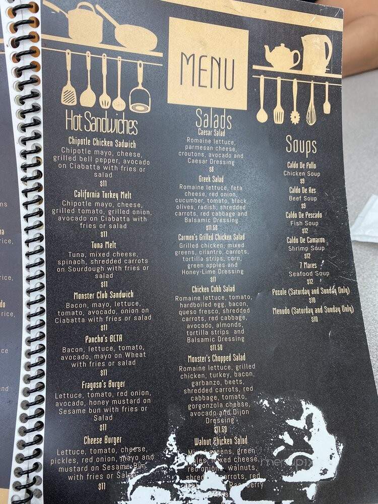 El Sazon Del Campo - Los Angeles, CA menu_pic