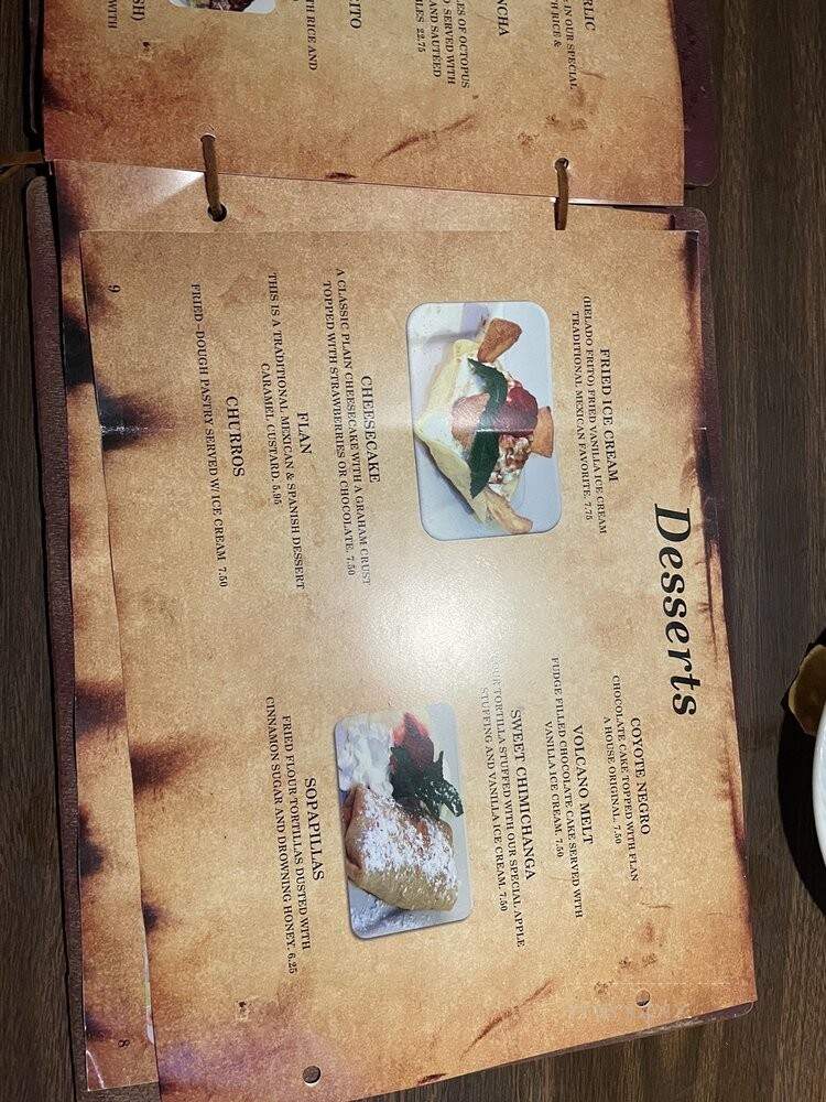 El Santo Coyote - Waycross, GA menu_pic