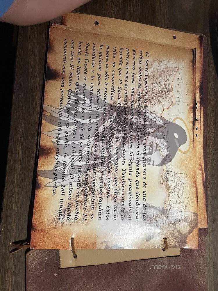 El Santo Coyote - Waycross, GA menu_pic