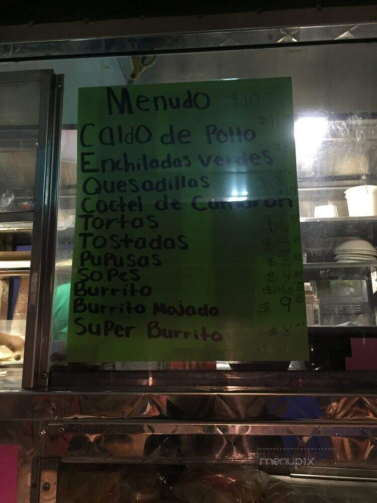 Elsy's Antojitos - Buttonwillow, CA menu_pic