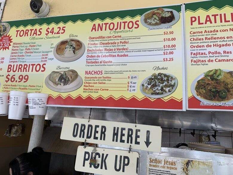 El Taconazo La Fiesta - Chicago, IL menu_pic