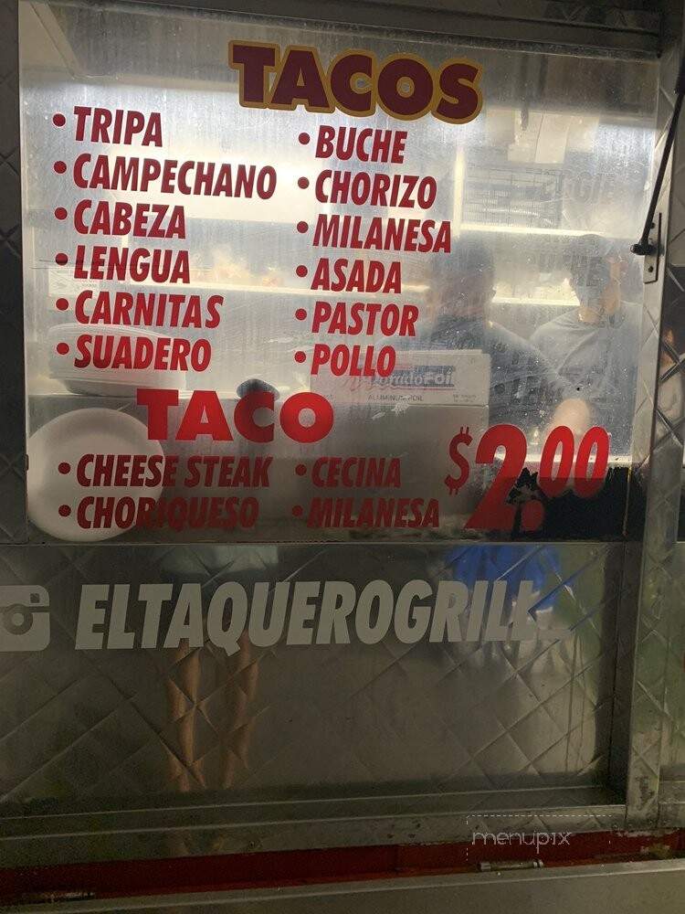 El Taquero - Santa Ana, CA menu_pic